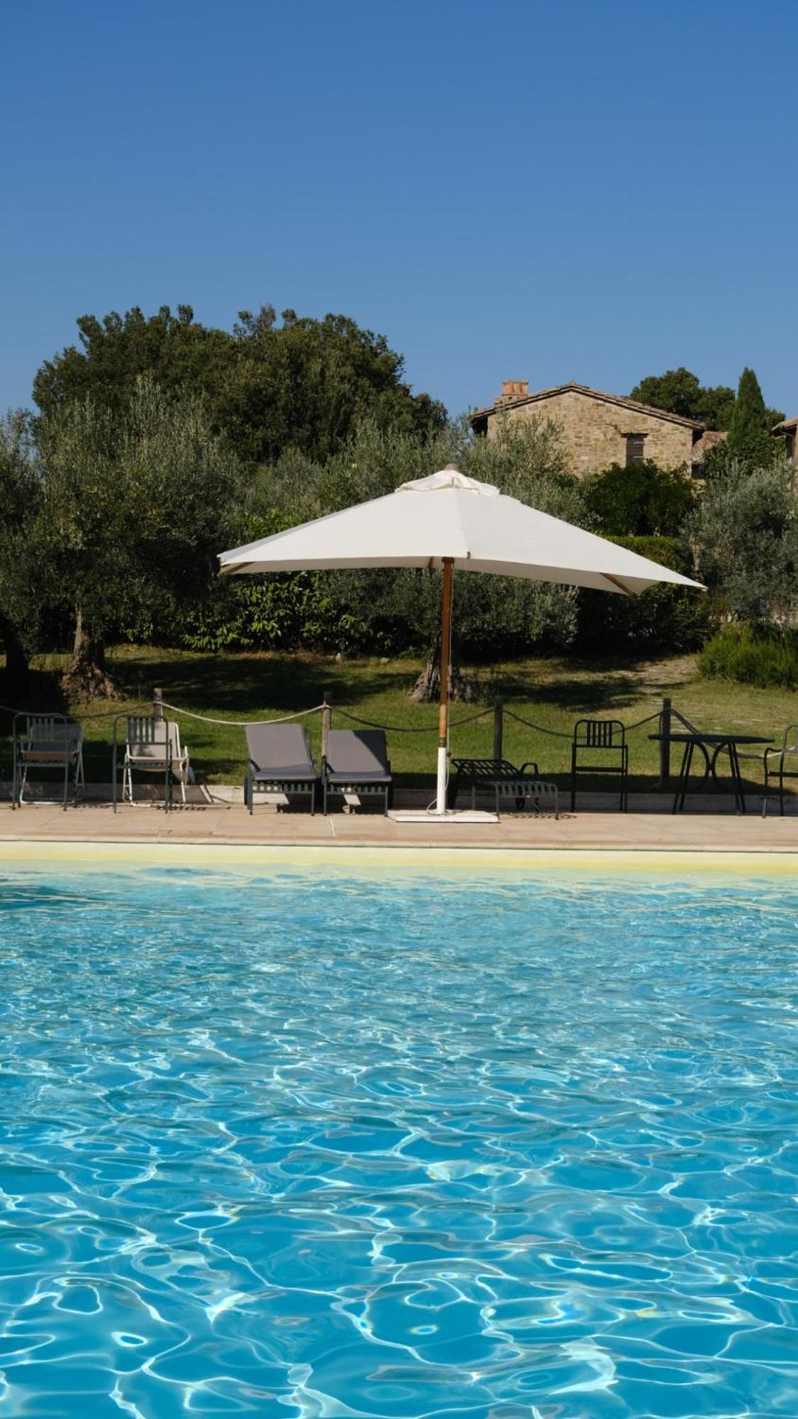 Medieval Tower In Umbria With Swimming Pool Montelagello Экстерьер фото